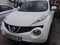 White Used 2012 Nissan Juke Acenta SUV | £4,295 (Fair price)
