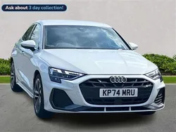 White Used 2024 Audi A3 S-Line Sedan | £30,000 (A bit pricey)