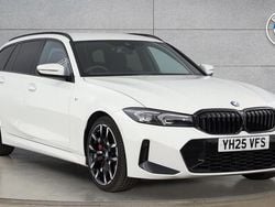 White Used 2025 BMW 320 M Sport Estate | £32,950 (Fair price)