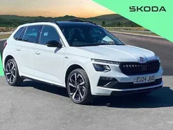 White Used 2024 Skoda Kamiq Monte Carlo SUV | £21,990 (Fair price)