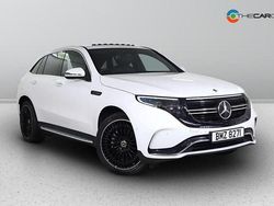 White Used 2023 Mercedes EQC400 AMG Line Premium Plus SUV | £29,775 (A bit pricey)