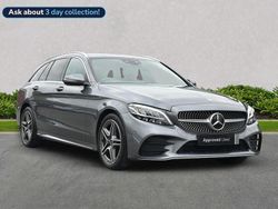 Grey Used 2018 Mercedes C200 AMG line Estate | £19,238 (Fair price)