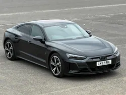 Black Used 2022 Audi e-tron GT quattro Advanced Sedan | £43,990 (Good price)