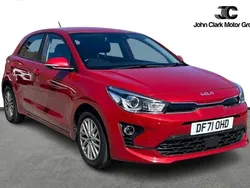 Red Used 2022 Kia Rio 2 Hatchback | £10,750 (Good price)