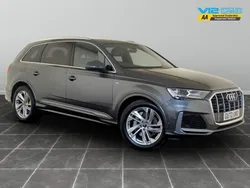 Grey Used 2022 Audi Q7 S-Line SUV | £34,995 (Super price)