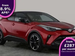 Red/black Used 2021 Toyota C-HR Sport SUV | £20,166 (Fair price)