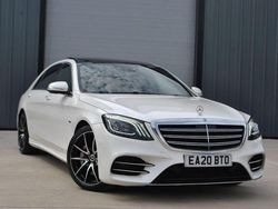 White Used 2020 Mercedes S350 Executive Sedan | £37,990 (Expensive)