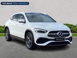 White Used 2021 Mercedes GLA220 AMG Line Premium Plus SUV | £27,999 (Fair price)