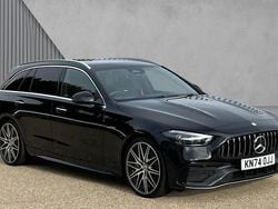 Black Used 2024 Mercedes C43 AMG Premium Plus Estate | £47,980 (Good price)