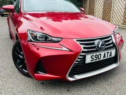 Red Used 2017 Lexus IS300h Sedan | £13,700 (Fair price)