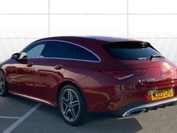 Red Used 2022 Mercedes CLA200 AMG line Estate | £21,756 (Good price)