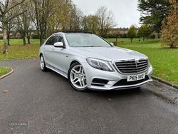 Silver Used 2015 Mercedes S350 AMG line Sedan | £18,995 (Good price)