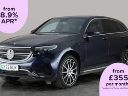 Blue Used 2022 Mercedes EQC400 AMG line SUV | £23,940 (Good price)