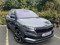 Graphite grey metallic Used 2025 Skoda Karoq SportLine SUV | £31,995 (A bit pricey)