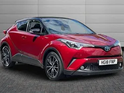 Red Used 2018 Toyota C-HR Edition SUV | £15,095 (Fair price)