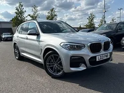 Silver Used 2021 BMW X3 M Sport SUV | £31,890 (Fair price)