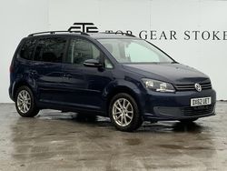 Blue mettalic Used 2023 VW Touran Match MPV | £7,495 (Fair price)