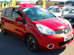 Red Used 2012 Nissan Note N-TEC MPV | £5,995 (Fair price)