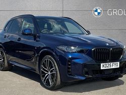 Tanzanite blue Used 2025 BMW X5 M Sport SUV | £69,993