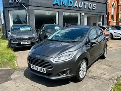 Grey Used 2015 Ford Fiesta Titanium Hatchback | £4,995 (Fair price)