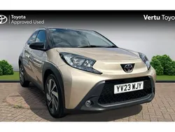 Beige Used 2023 Toyota Aygo Hatchback | £13,061 (Fair price)