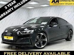 Black Used 2019 Audi A5 Sportback Black Edition Hatchback | £17,795 (Good price)