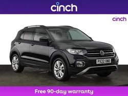 Black Used 2022 VW T-Cross Active SUV | £15,099 (Fair price)