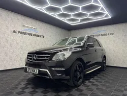 Black Used 2012 Mercedes ML350 SUV | £10,499 (Fair price)