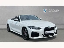 White Used 2024 BMW 420 M Sport Cabriolet | £46,690 (Expensive)