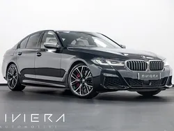 Black sapphire metallic paint Used 2020 BMW M550 Sedan | £43,995