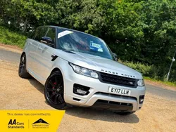 Silver Used 2017 Land Rover Range Rover Sport HSE Dynamic SUV | £16,995 (Good price)