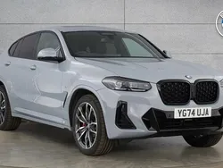 Grey Used 2024 BMW X4 M Sport SUV | £48,250 (Fair price)