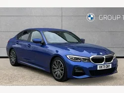 Portimao blue Used 2021 BMW 330 M Sport Sedan | £27,150 (A bit pricey)