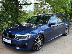 Blue Used 2018 BMW 530 M Sport Estate | £24,990 (Fair price)