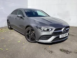 Grey Used 2021 Mercedes CLA220 AMG line Sedan | £20,190 (Good price)