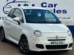 White Used 2014 Fiat 500 S Hatchback | £5,995 (Expensive)