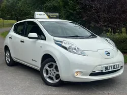 White Used 2017 Nissan Leaf Acenta Hatchback | £4,989 (Fair price)