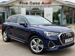 Blue Used 2021 Audi Q3 S-Line SUV | £27,990 (Fair price)