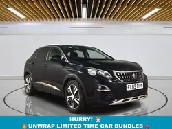 Black Used 2019 Peugeot 3008 Allure Hatchback | £11,799 (Fair price)
