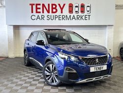 Blue Used 2020 Peugeot 3008 GT SUV | £14,995 (Fair price)