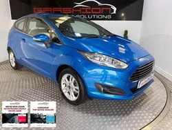 Blue Used 2016 Ford Fiesta Zetec Hatchback | £6,330 (Fair price)