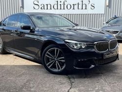 Black Used 2018 BMW 740 M Sport Sedan | £23,250 (Fair price)