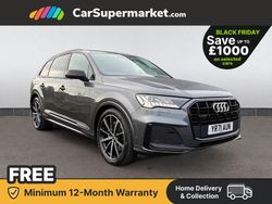Grey Used 2021 Audi Q7 Black Edition SUV | £41,197 (Fair price)