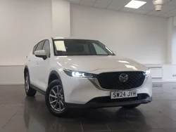 White Used 2024 Mazda CX-5 Center-Line SUV | £21,498 (Good price)