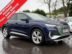 Blue Used 2021 Audi Q4 e-tron S-Line SUV | £18,995 (Fair price)