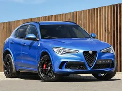 Blue Used 2021 Alfa Romeo Stelvio Quadrifoglio SUV | £40,898 (Fair price)