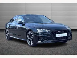 Mythos black Used 2023 Audi A4 Black Edition Sedan | £26,495 (Fair price)