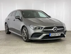 Grey Used 2020 Mercedes CLA200 AMG line Estate | £20,250 (Fair price)