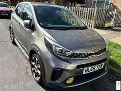 Silver Used 2018 Kia Picanto X-Line Hatchback | £8,995 (A bit pricey)