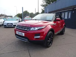 Red Used 2015 Land Rover Range Rover evoque Pure Estate | £7,495 (Good price)